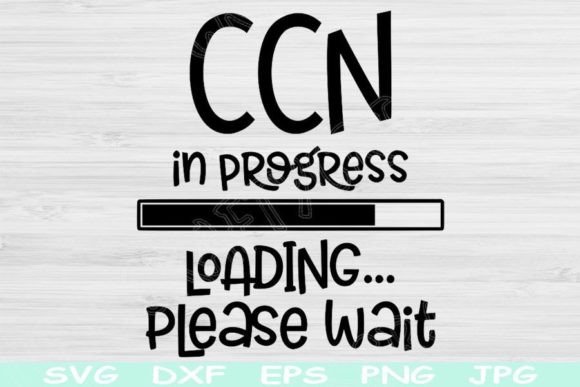 CCN Loading SVG for Crafts & Graphics