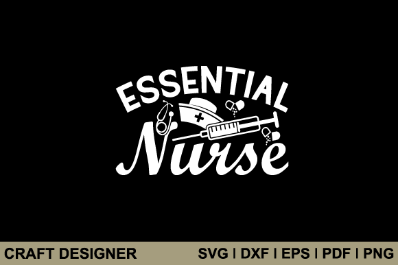 Essential Nurse SVG for Crafts & Graphics
