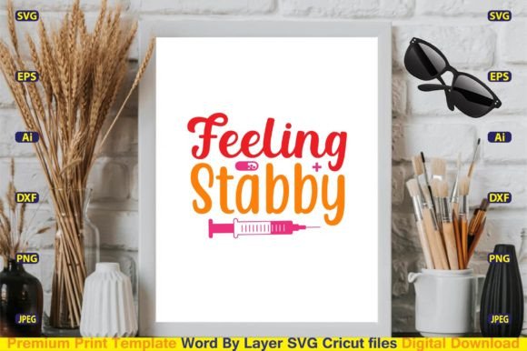 Feeling Stabby SVG: Crafts & Graphics Review