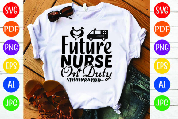 Nurse SVG: Future Nurse Crafts & Graphics