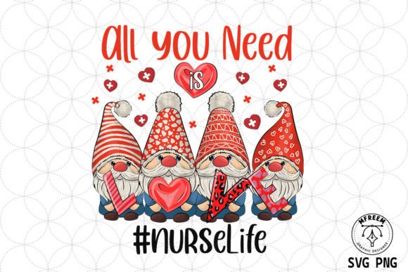 NurseLove Valentine Graphics for Crafts