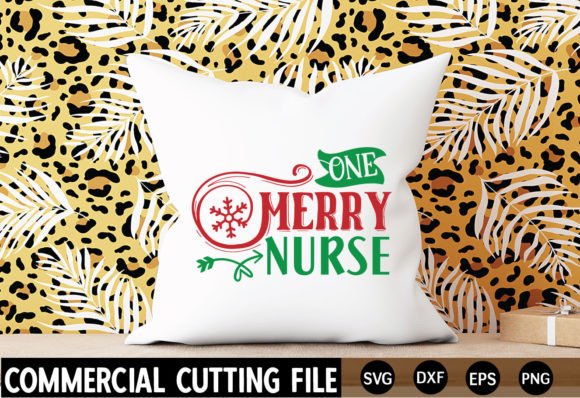 One-Merry-Nurse SVG: Graphics for Crafts