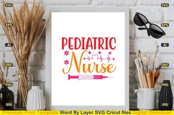 Pediatric Nurse SVG: Crafts & Graphics Review