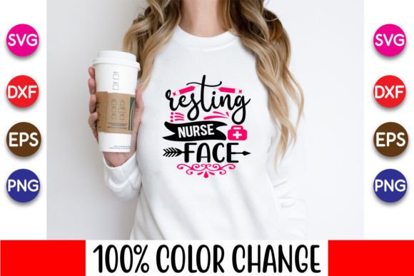 Review: Resting Nurse Face SVG for Embroidery