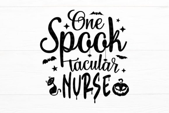 SpookTacular Nurse Graphics for Crafts